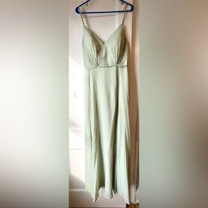 Pastel green bridesmaid dress - worn once